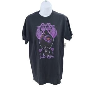 Disney Aladdin Jafar villians "Snake Charmer"  t-shirt in black Size Medium